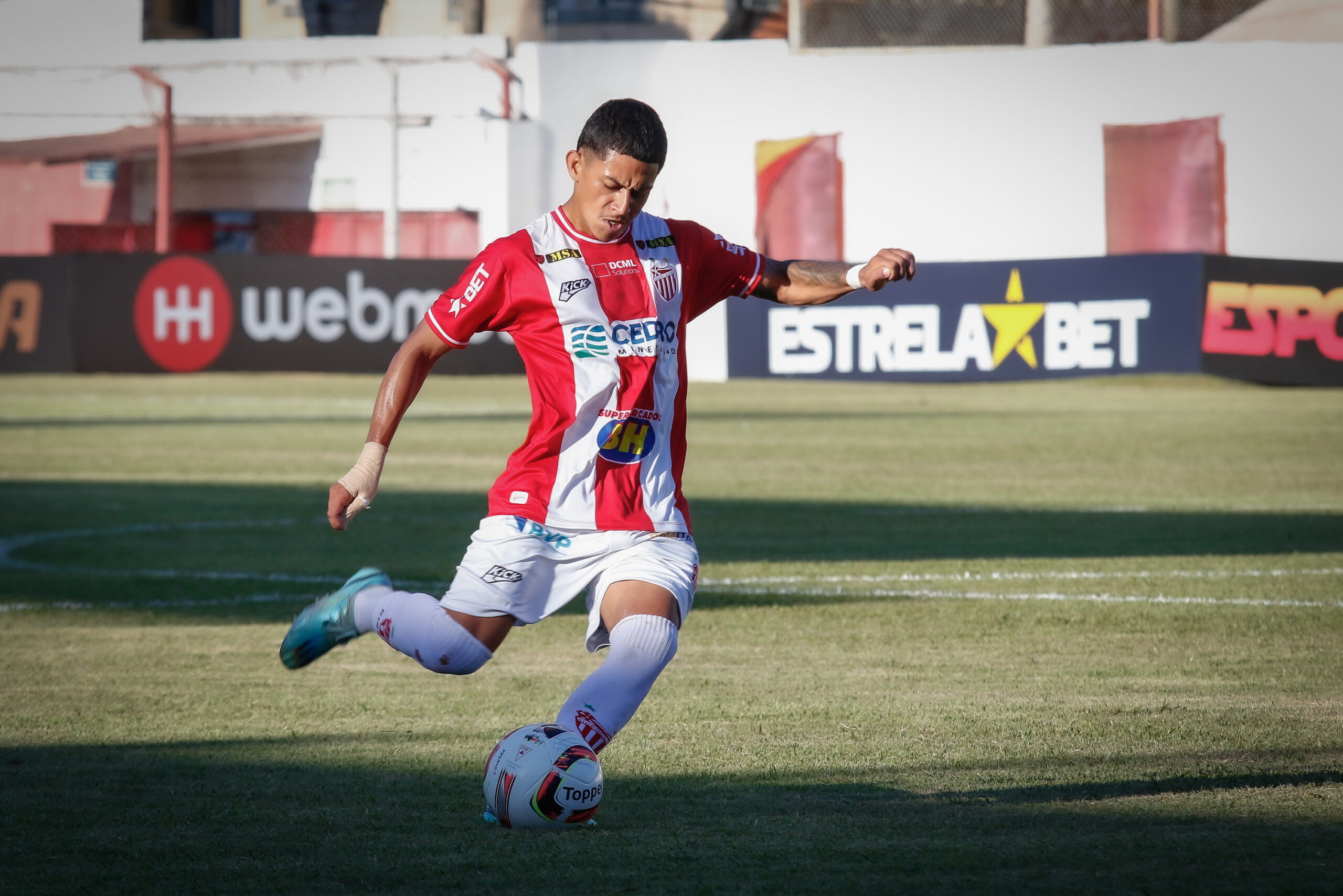 NOVA LIMA, MINAS GERAIS, BRASIL - 04.03.2023 VILLA NOVA X PATROCINENSE PELO CAMPEONATO MINEIRO 2023 - FOTO: BRUNO CANTINI / VILLA NOVA