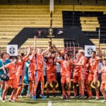 EM PARCERIA COM O FC PORTO, COIMBRA CONQUISTA SEU PRIMEIRO TROFÉU