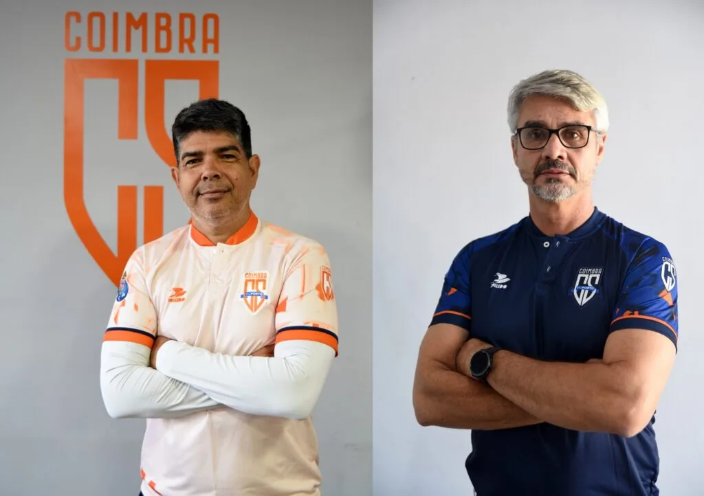 COIMBRA ANUNCIA NOVO TÉCNICO DO PROFISSIONAL E NOVO GESTOR DO DEPARTAMENTO DE FUTEBOL